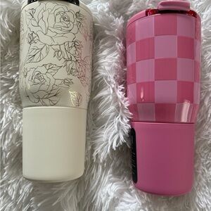 BrüMate Pink Checkered and enchanted rose  nav’s